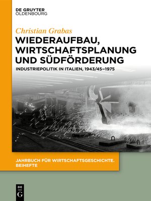 cover image of Wiederaufbau, Wirtschaftsplanung und Südförderung